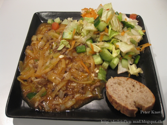 skinkesnitzler med pasta skinkesnitzler med pasta